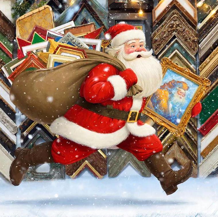 Новогодний марафон в Арт-мастерской «Багетъ»